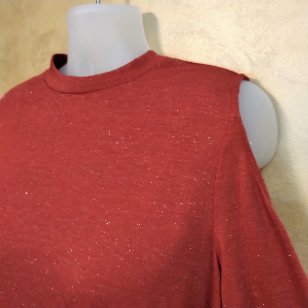 Style & Co Cold Shoulder Tunic Top NWT 3X - Picture 2 of 5